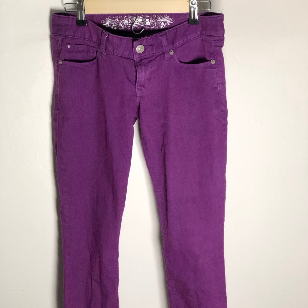 Express Purple Zelda Slim Jean Leggings (4)
